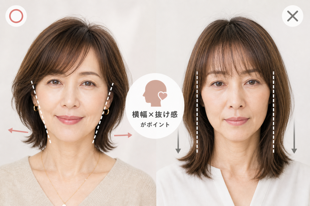 若く見える髪型とおばさんぽくない髪型の違い|プロ目線の解説
