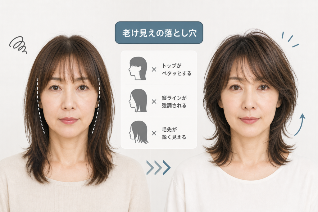 面長で似合わないウルフカットにはどんな落とし穴が?老け見えの原因をプロ目線で徹底暴露