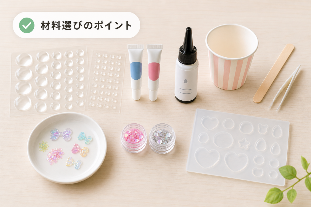 100均で揃うボンボンドロップシール材料の選び方