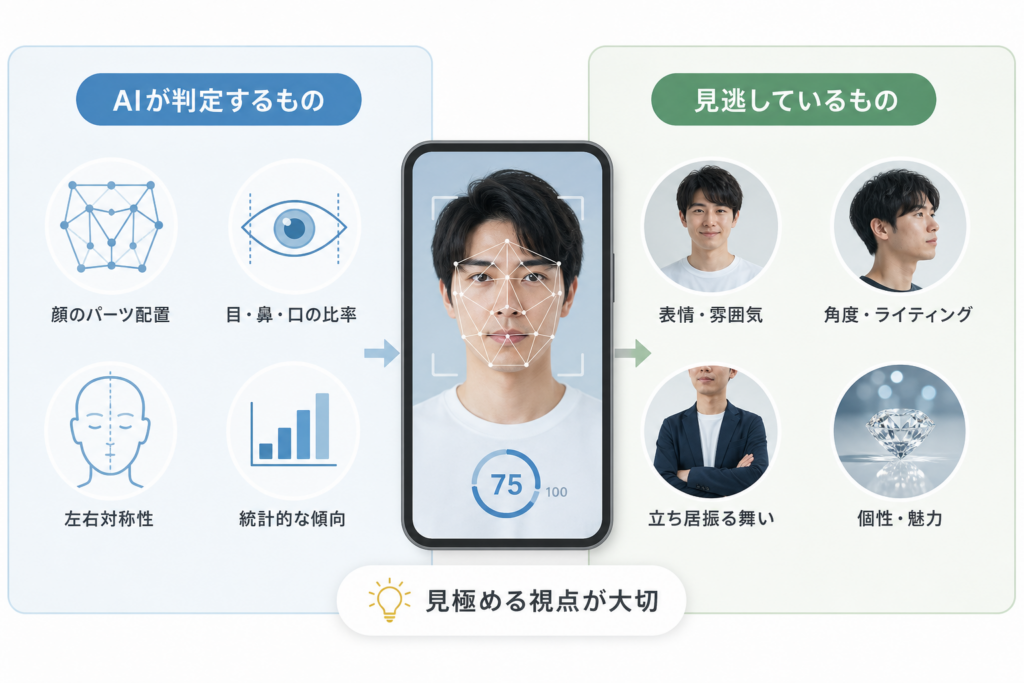 AI診断が判定するもの・見逃しているもの