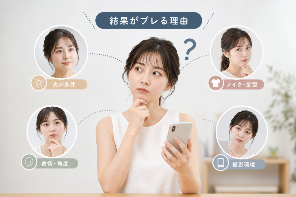 なんで顔タイプ診断が毎回ブレる?しっくりこないときの納得ポイント
