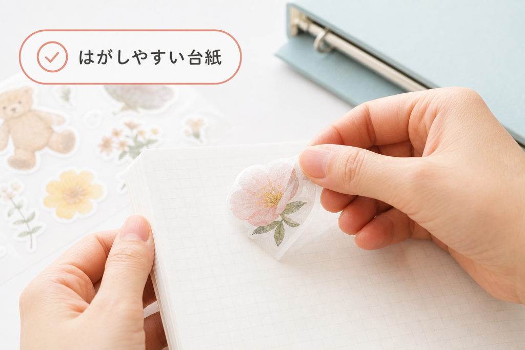 はがせる台紙選びで失敗しないコツ