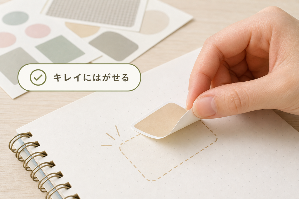 はがせる台紙選びで失敗しないコツ