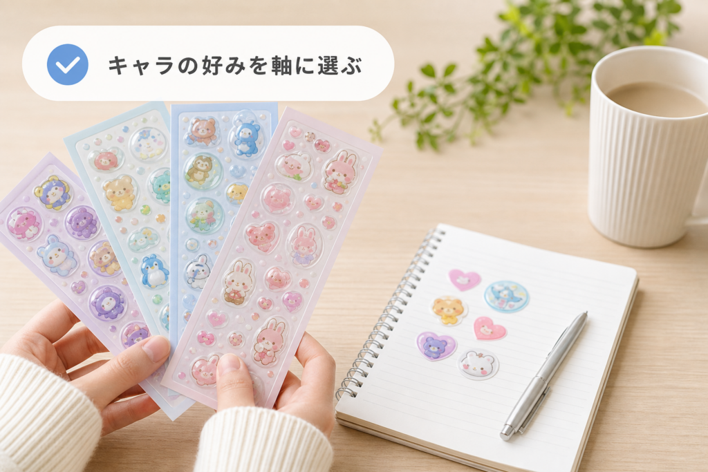 キャラクター別の選び方と沼にハマらないコツ