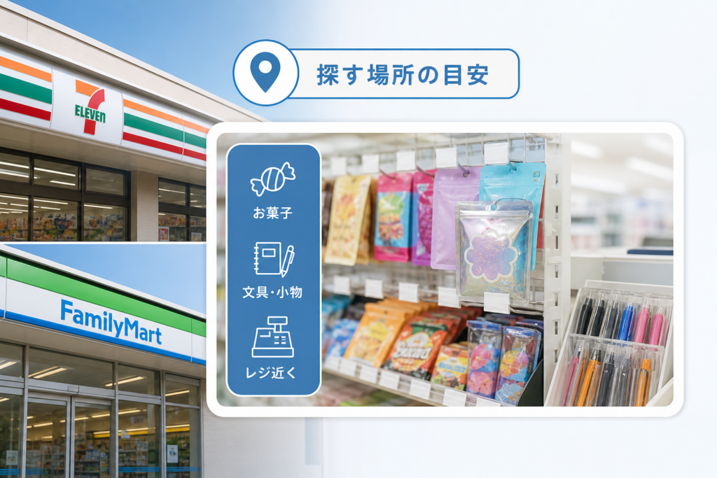 コンビニでボンボンドロップシール買える？セブンイレブン・ファミマの売ってる場所と入荷情報