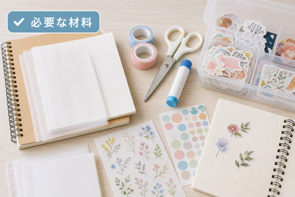 シール帳作りに必要な材料と失敗しない選び方ガイド