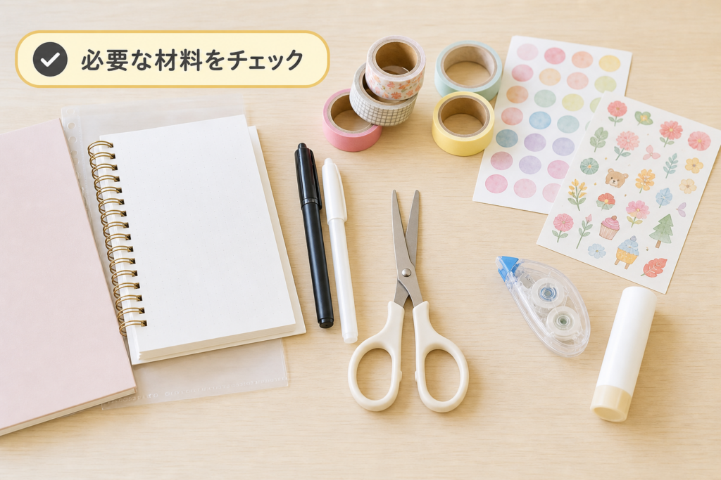 シール帳作りに必要な材料と失敗しない選び方ガイド