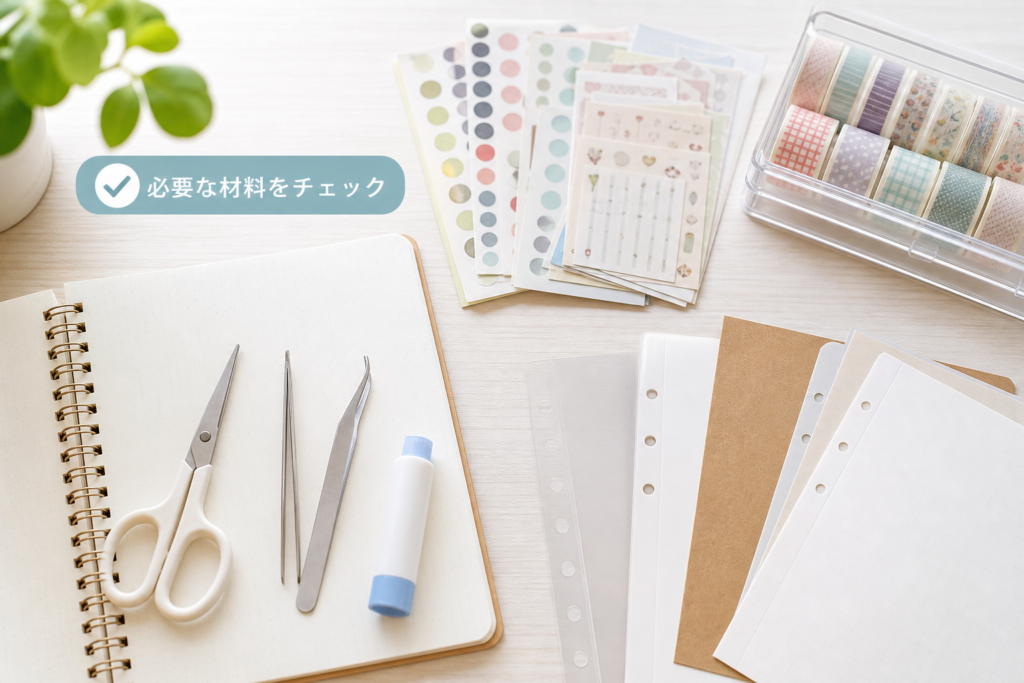 シール帳作りに必要な材料と失敗しない選び方ガイド