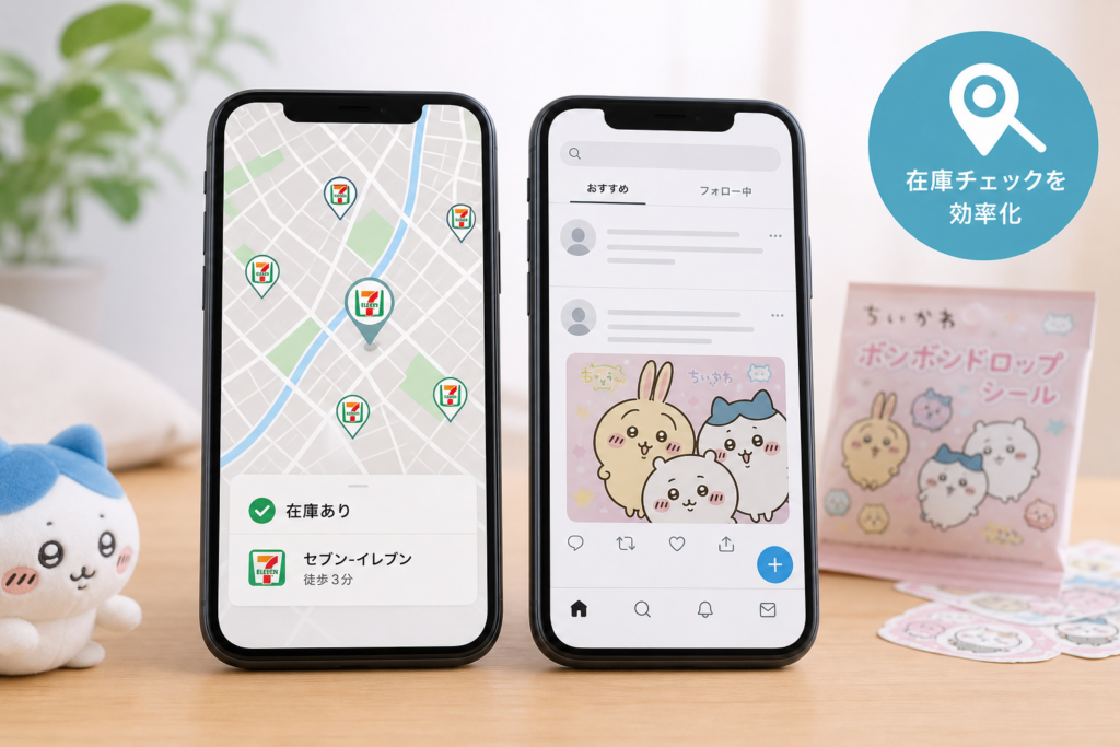 セブン在庫検索とSNS活用で効率的に探す