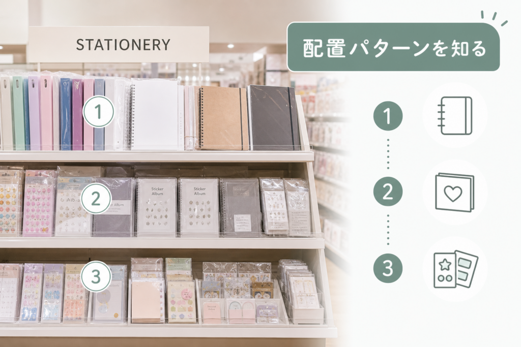 セリアのシール帳売り場の探し方―カテゴリーごとの配置パターン