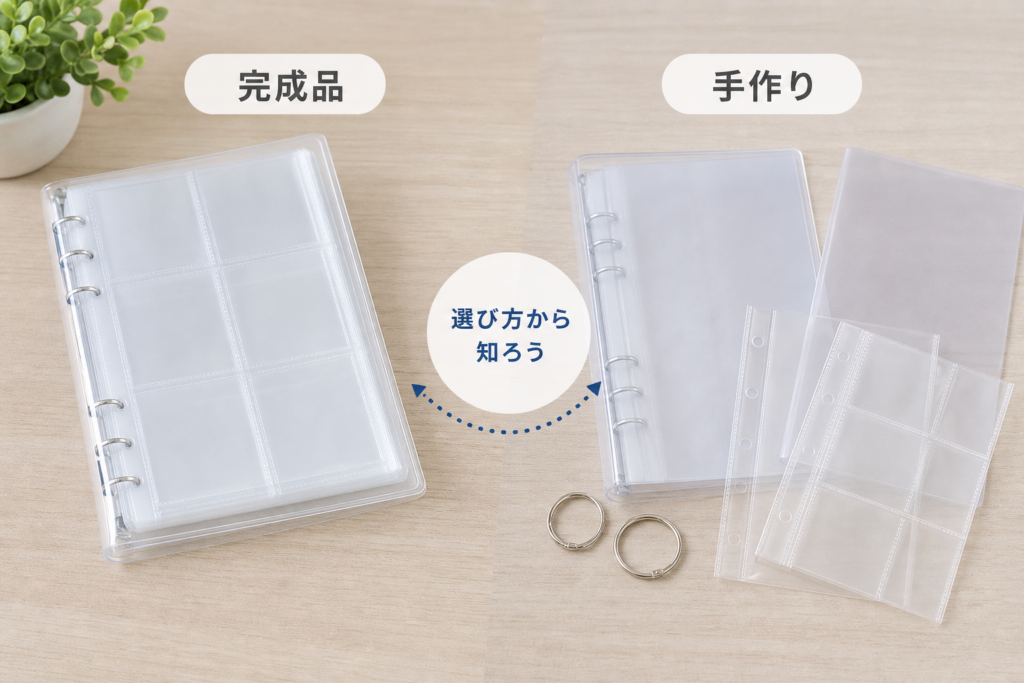 ダイソーに透明シール帳はある?完成品と手作りの現状を解説