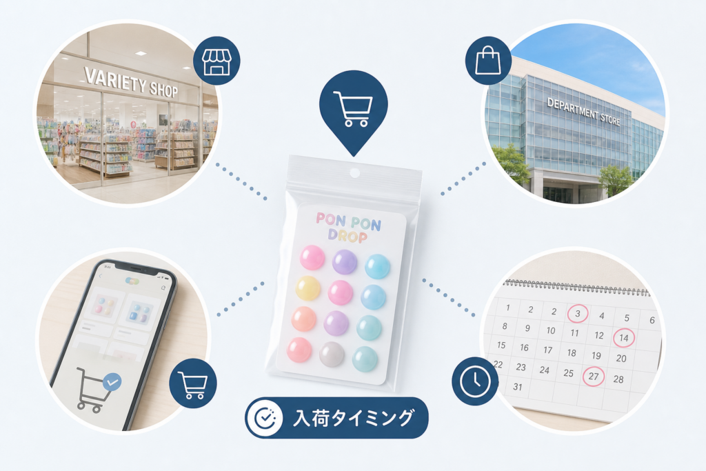 ポンポンドロップシールはどこで買える?販売店と入荷タイミングの実態