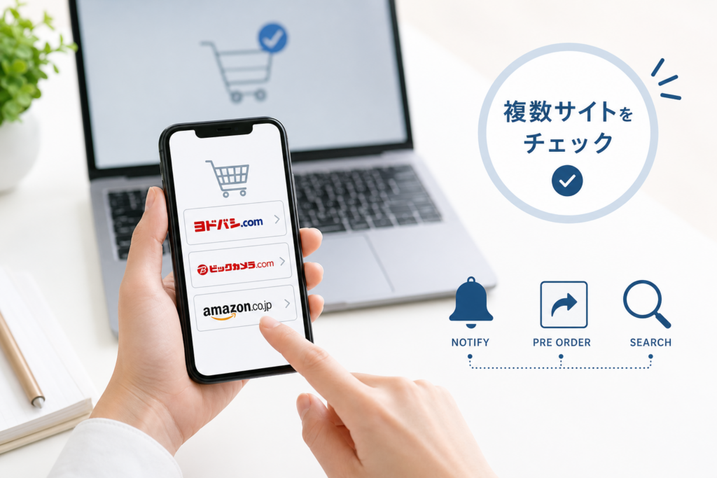 ヨドバシやビックカメラなどオンライン予約サイトの活用法と穴場戦略