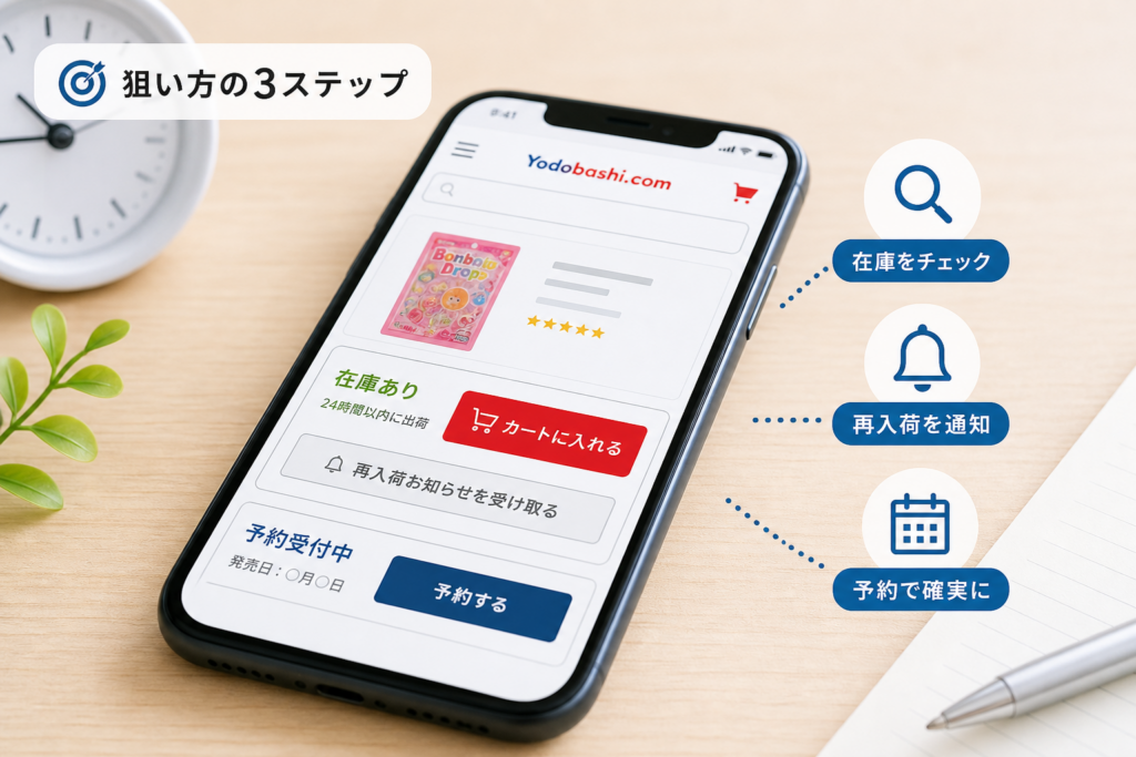 ヨドバシオンラインで在庫と再販を狙う。検索・在庫表示・予約のコツ