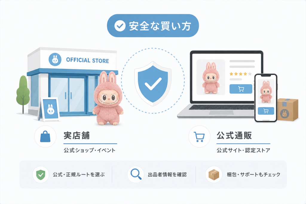 ラブブとボンボンドロップシールはどこで買える―店舗と通販ルートの安全な選び方