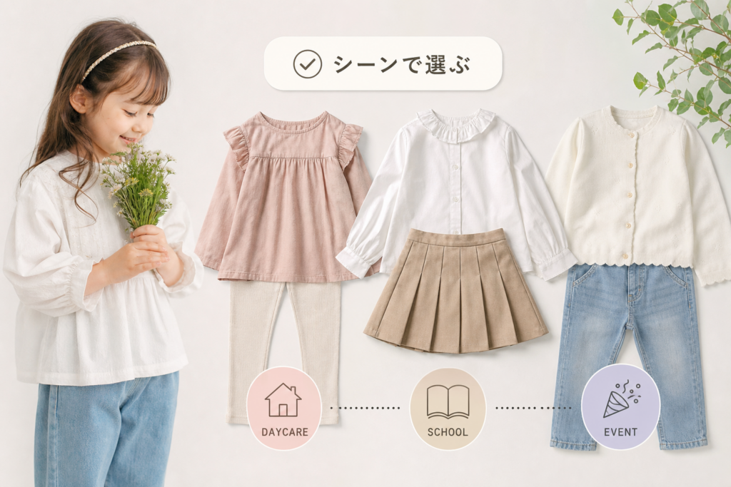 女の子向けZARAキッズの選び方|シーン別・年齢別で浮かないコツ
