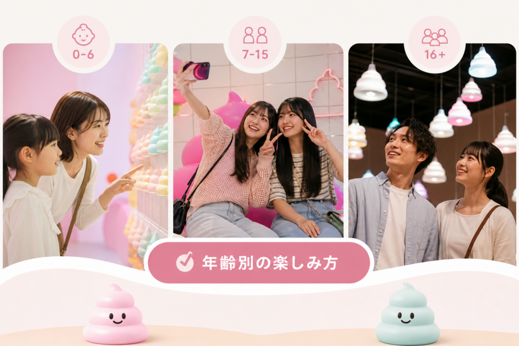 年齢別・同行者別の人気コンテンツと楽しみ方