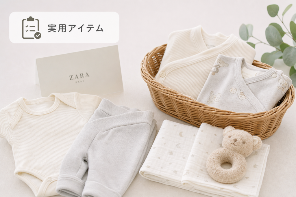 ZARAベビー服・新生児ラインの選び方と実用的アイテム