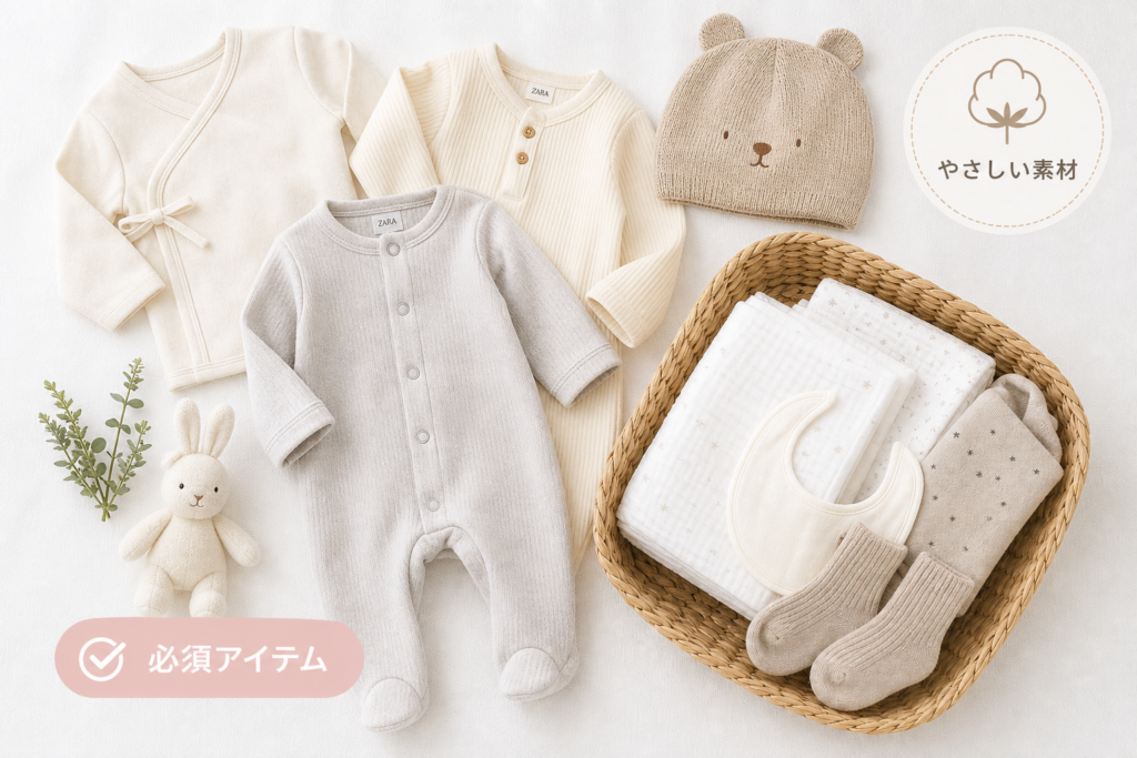 ZARAベビー服・新生児ラインの選び方と実用的アイテム