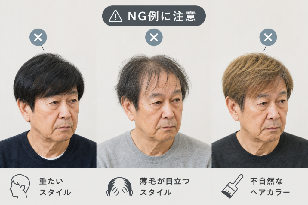 60代から70代でやってはいけないNG髪型とカラーの罠