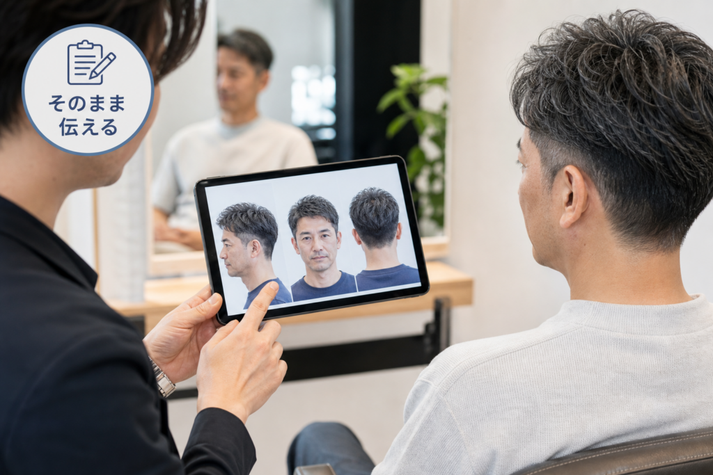 サロンで失敗しない!そのまま伝えるオーダー文テンプレートと写真の見せ方