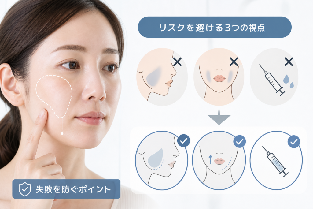失敗例から学ぶ頬こけヒアルロン酸のリスクと回避法