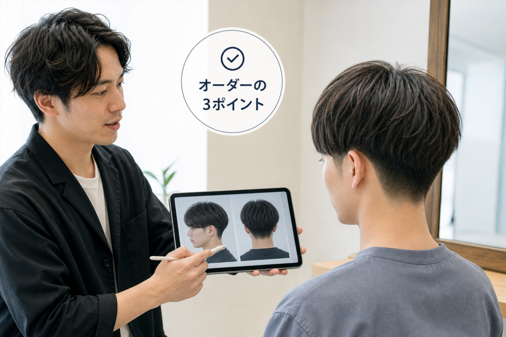 美容室でそのまま使える!ノーセット刈り上げマッシュのオーダー術