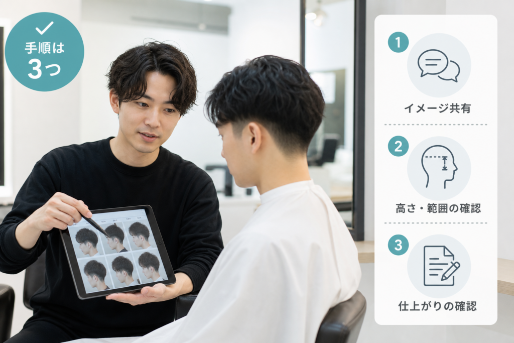 美容室で失敗しないカウンセリング手順とオーダーテンプレ
