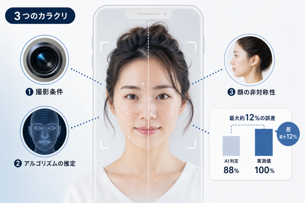 なぜAI顔判定はあてにならないのか？科学的・光学的な3つのカラクリ