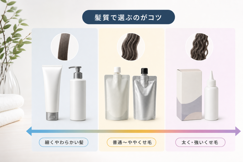 プロ視点の市販ストレートパーマの選び方とおすすめタイプ比較