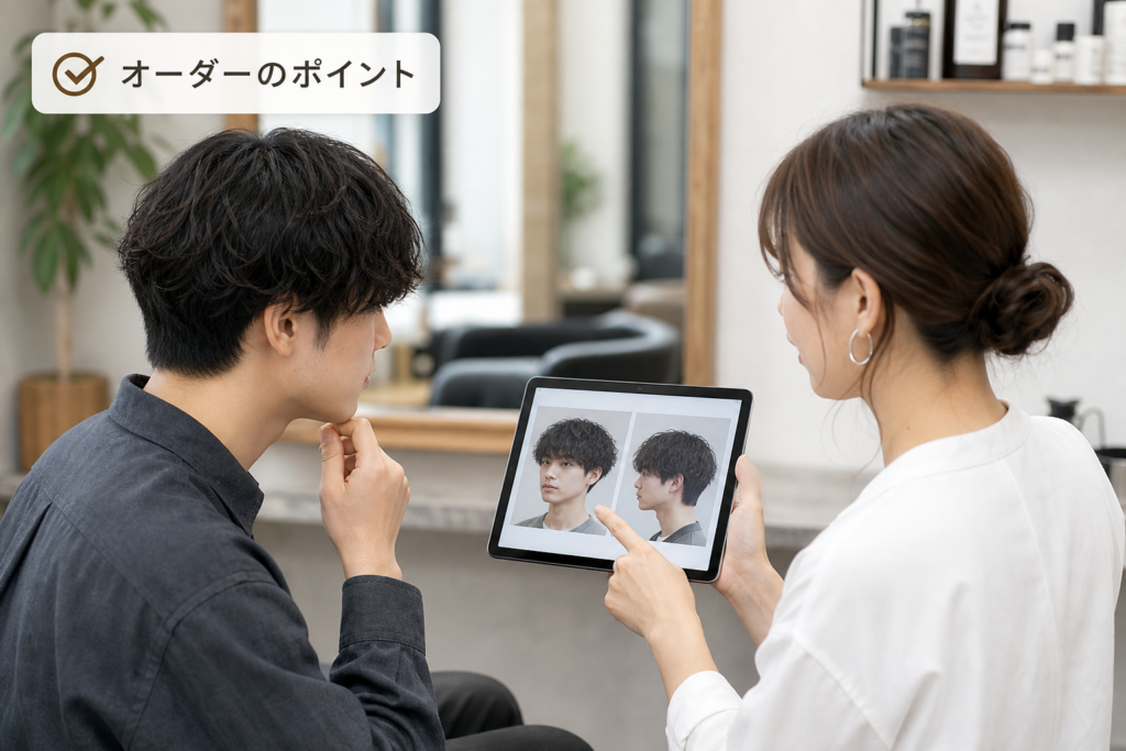 美容室でそのまま使える！ゆるめ波巻きパーマの失敗しないオーダー法